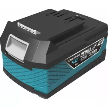 Batteria Dedra DED7034 Li-Ion 4,0 Ah per elettroutensili, 18 V compatibile