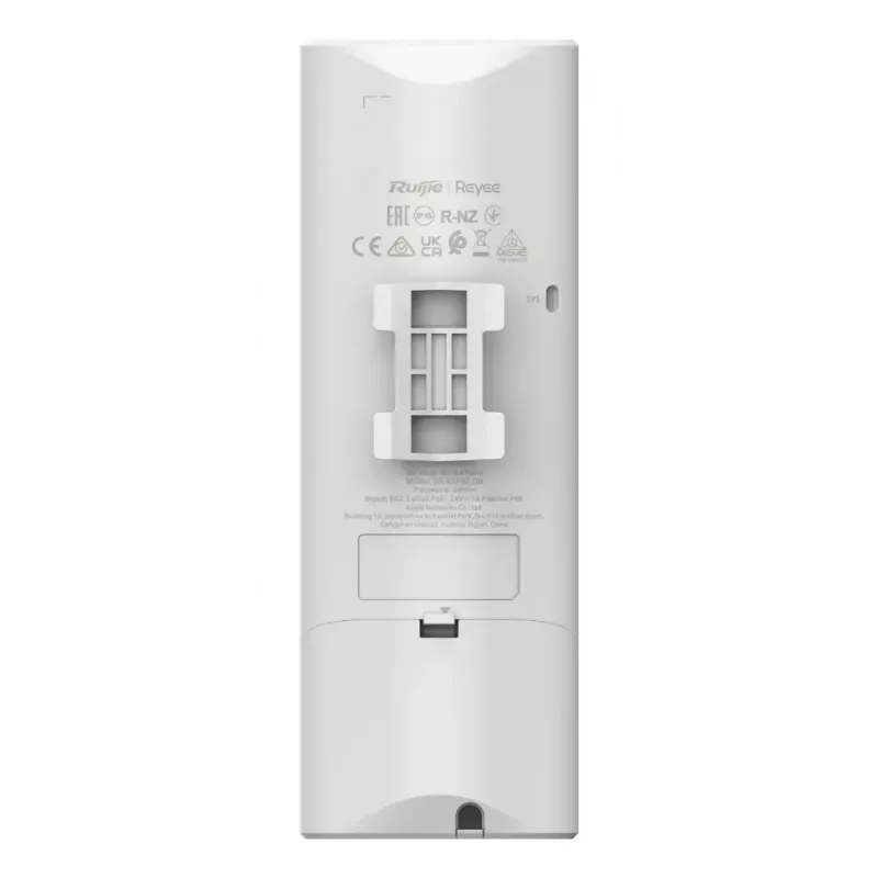 Ruijie Reyee RG-RAP62-OD access point wireless per esterni, Wi-Fi 6, AX3000, dual-band, 1774 Mbps, PoE, Cloud, bianco