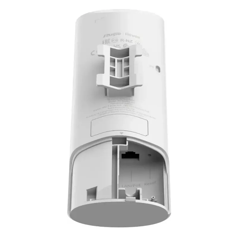 Ruijie Reyee RG-RAP62-OD access point wireless per esterni, Wi-Fi 6, AX3000, dual-band, 1774 Mbps, PoE, Cloud, bianco