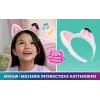 Gabbys Dollhouse: Il Film, orecchie interattive Miauz-tastiche, fascia con luci, suoni e 3 modalità di gioco, giocattolo per bambine e bambini da 3 anni