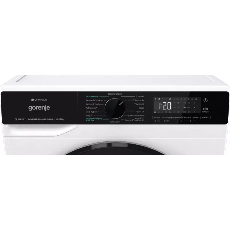 Lavasciuga Gorenje WD2PA1X64ADW/DE a libera installazione a carica frontale bianco