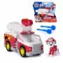 Camion dei pompieri giocattolo Spin Master Marshall Rescue Fire Engine con action figure, lanciatore di proiettili, plastica, dai 3 anni