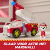 Camion dei pompieri giocattolo Spin Master Marshall Rescue Fire Engine con action figure, lanciatore di proiettili, plastica, dai 3 anni