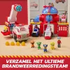 Camion dei pompieri giocattolo Spin Master Marshall Rescue Fire Engine con action figure, lanciatore di proiettili, plastica, dai 3 anni