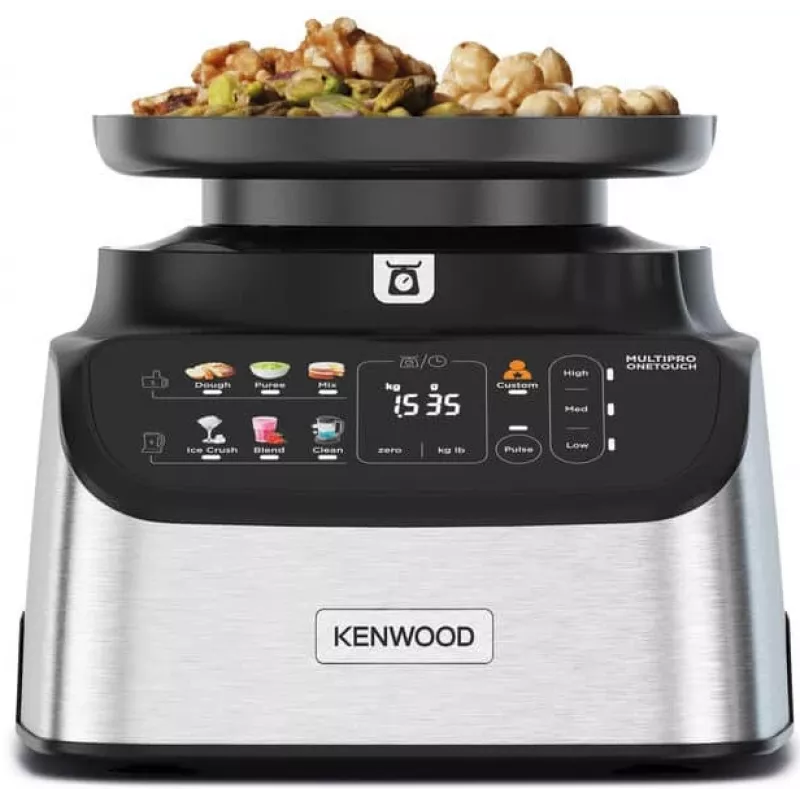 Robot da cucina Kenwood MultiPro OneTouch 1000 W 3 L nero, acciaio inox, bilancia integrata