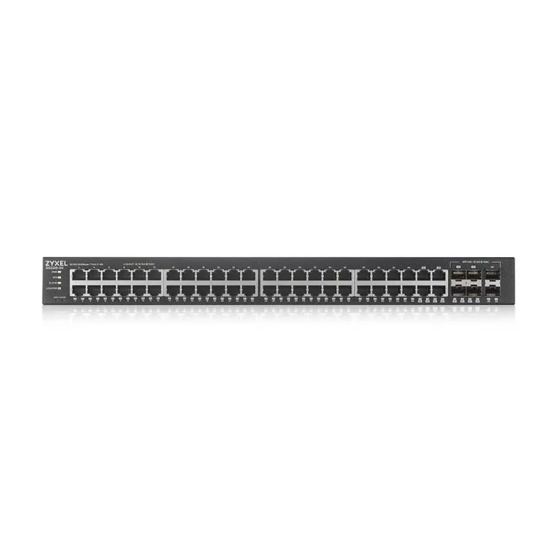 Switch di rete Zyxel GS2220-50-EU0101F managed L2 Gigabit Ethernet (10/100/1000) nero