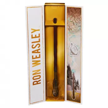 Wizarding World Harry Potter, bacchetta magica da collezione Ron Weasley 12