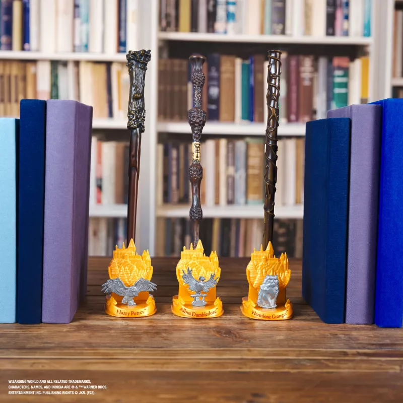 Wizarding World Harry Potter, bacchetta magica da collezione Hermione Granger 12