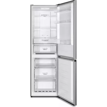 Frigorifero combinato Gorenje NRK619CAXL4 SI, 304 L, SN-N, 6 kg/24h, C, vano Fresh Zone, grigio