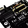 SilverStone SST-ECM20 scheda controller di archiviazione M.2 SATA, 2x M.2 interni, 32 Gbit/s