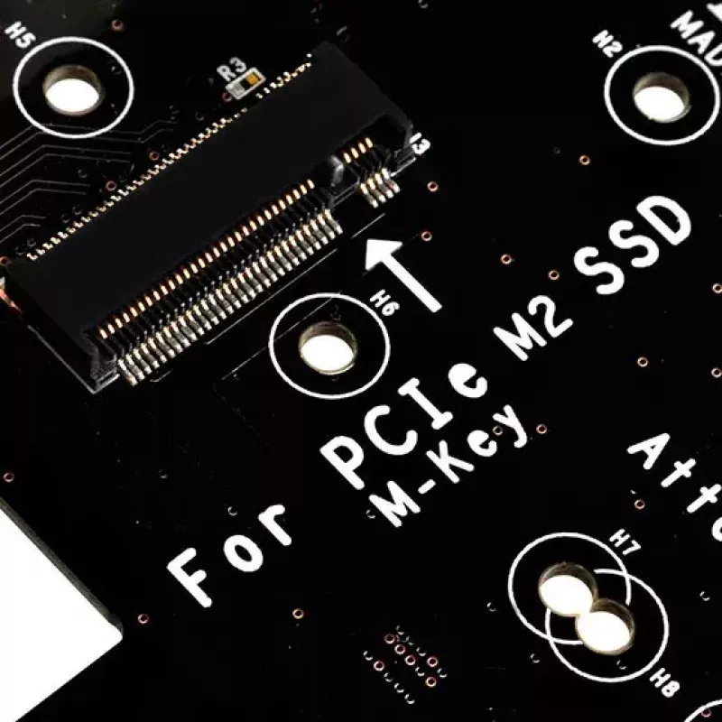 SilverStone SST-ECM20 scheda controller di archiviazione M.2 SATA, 2x M.2 interni, 32 Gbit/s