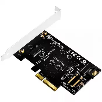 Scheda interfaccia Silverstone ECM20 interna PCIe SATA