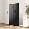 Gorenje NRR9185EABXLWD frigorifero Side-by-Side, 547 l (355 l + 192 l), ConvertActive, classe energetica E, acciaio inox scuro