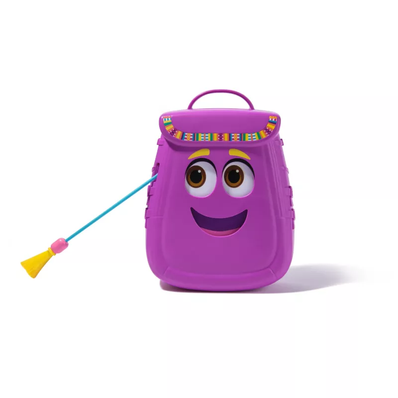 Spin Master Dora My Adventure zaino con mappa estraibile, binocolo giocattolo e bussola – multicolore, da 3 anni