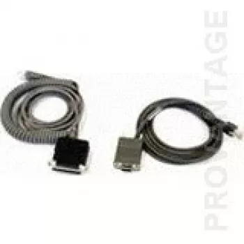 Cavo DATALOGIC Cab-362 RS232 9 poli connettore femmina attacco cavo a spirale