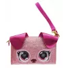 Purse Pets, Keepin' It Clutch Dazzling Diva cucciolo giocattolo e borsa da polso con occhi arcobaleno luminosi, giocattolo per bambine da 4 anni