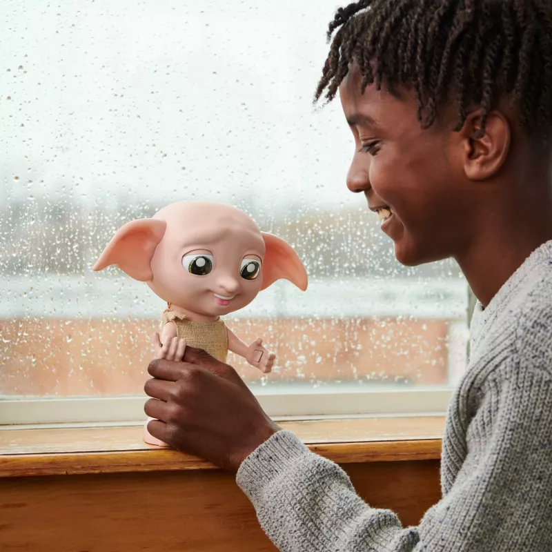 Giocattolo interattivo Wizarding World Harry Potter Dobby con funzione parlante AAA multicolore