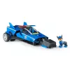 Auto della polizia PAW Patrol Chase's Mighty Transforming Cruiser con luci e suoni