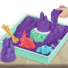 Kinetic Sand, set sabbiera, regali creativi di Pasqua, include 453 g di sabbia modellabile viola, 4 strumenti e stampi, contenitore, giocattolo sensoriale per bambini da 3 anni
