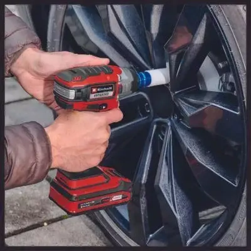 Einhell IMPAXXO 18/230 Professional avvitatore a massa battenti a batteria, 18 V, 1/2 pollice, 2900 giri/min, 400 Nm, brushless, Power X-Change, senza batteria e caricabatterie, rosso/nero