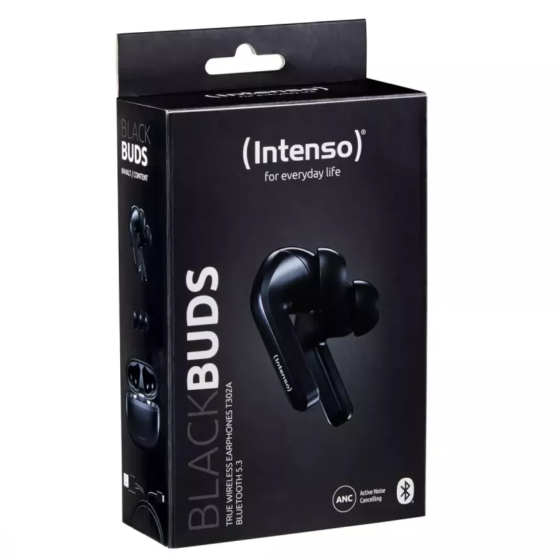 Cuffie Intenso nero Buds T300A