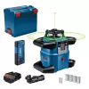 Laser rotante Bosch GRL 650 CVHG Professional 18 V con linea laser verde, L-BOXX