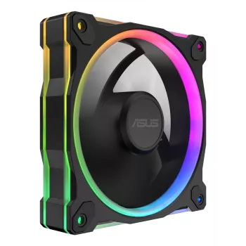 Ventola ASUS Prime MR120 ARGB Reverse nero 12 cm cuscinetto a slittamento