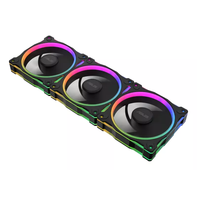 Ventola ASUS Prime MR120 ARGB Reverse nero 3in1 case per computer 12 cm 3 pezzi