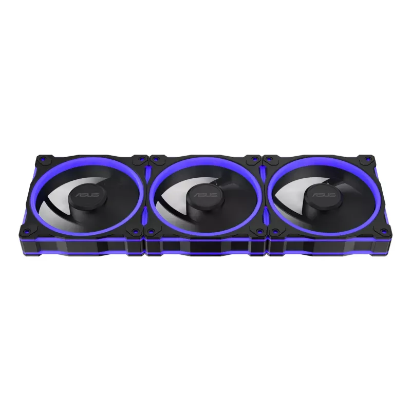 Ventola ASUS Prime MR120 ARGB Reverse nero 3in1 case per computer 12 cm 3 pezzi
