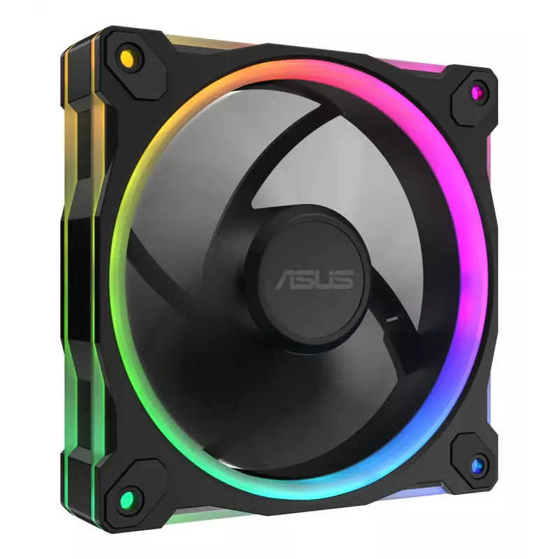 Ventola ASUS Prime MR120 ARGB Reverse nero 3in1 case per computer 12 cm 3 pezzi