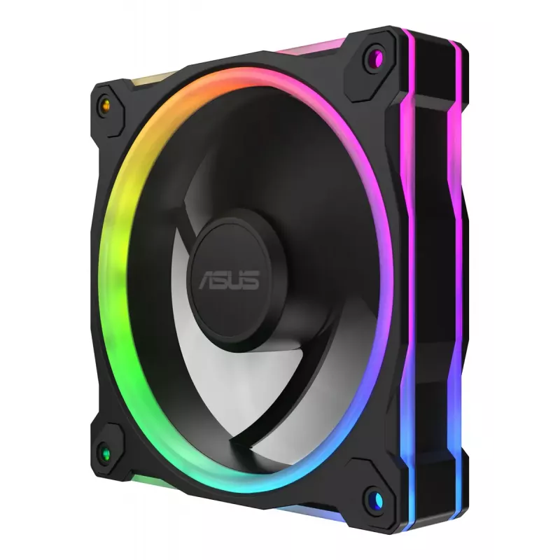 Ventola ASUS Prime MR120 ARGB Reverse nero 3in1 case per computer 12 cm 3 pezzi