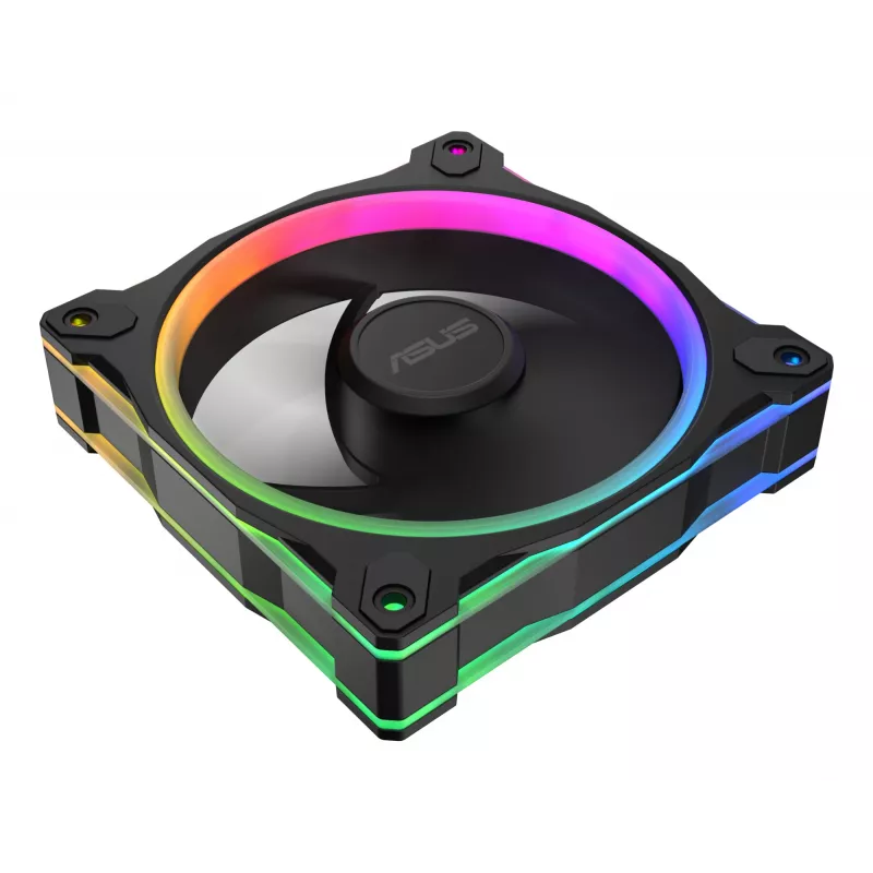 Ventola ASUS Prime MR120 ARGB nero 12 cm cuscinetto a slittamento