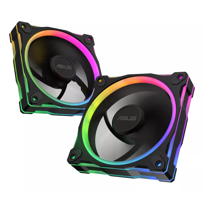 Ventola ASUS Prime MR120 ARGB nero 12 cm cuscinetto a slittamento