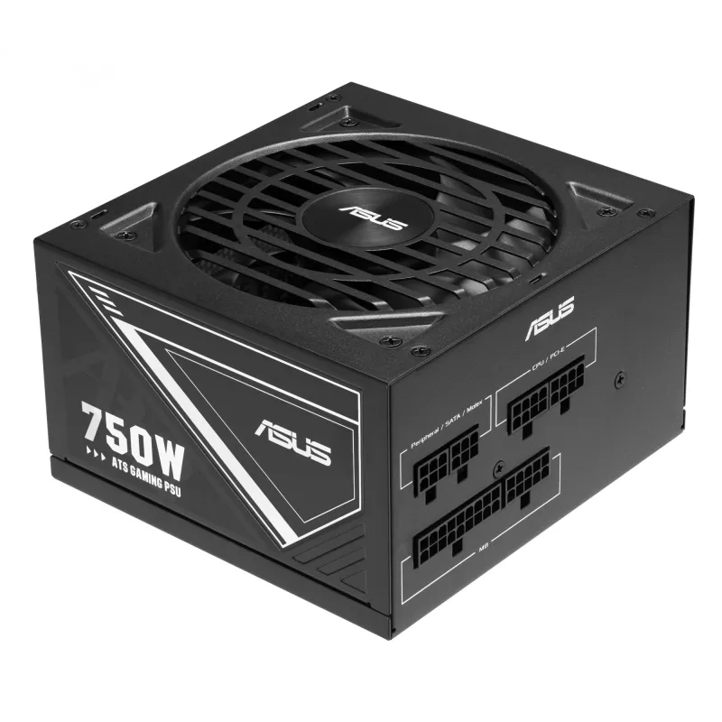 Alimentatore ASUS ATS-750G 750 W, 20+4-Pin ATX, 80 PLUS Gold, nero