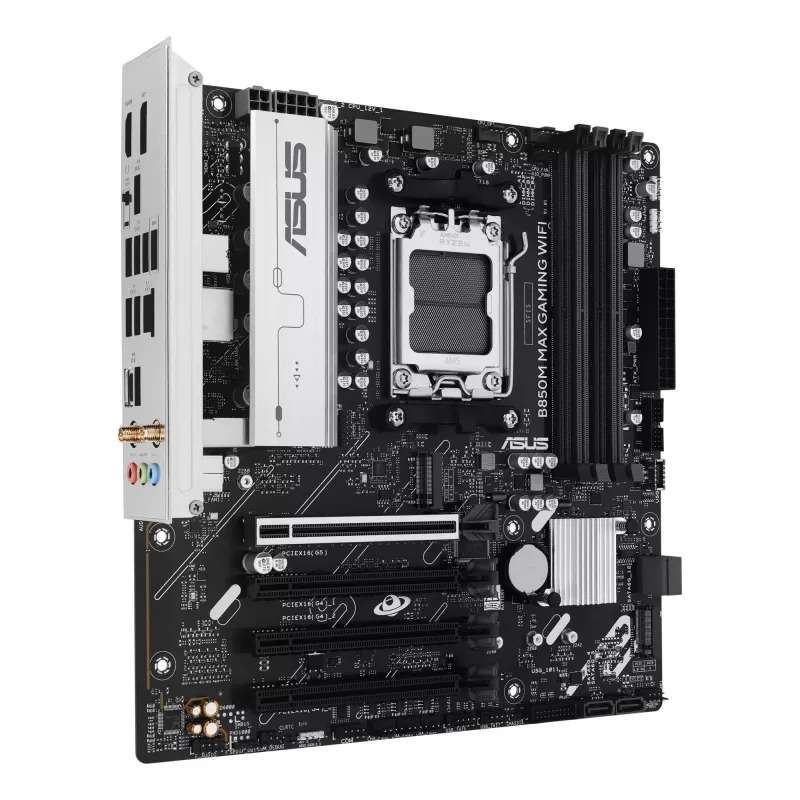 Scheda madre ASUS B850M MAX GAMING WIFI AMD B850 Socket AM5 micro ATX