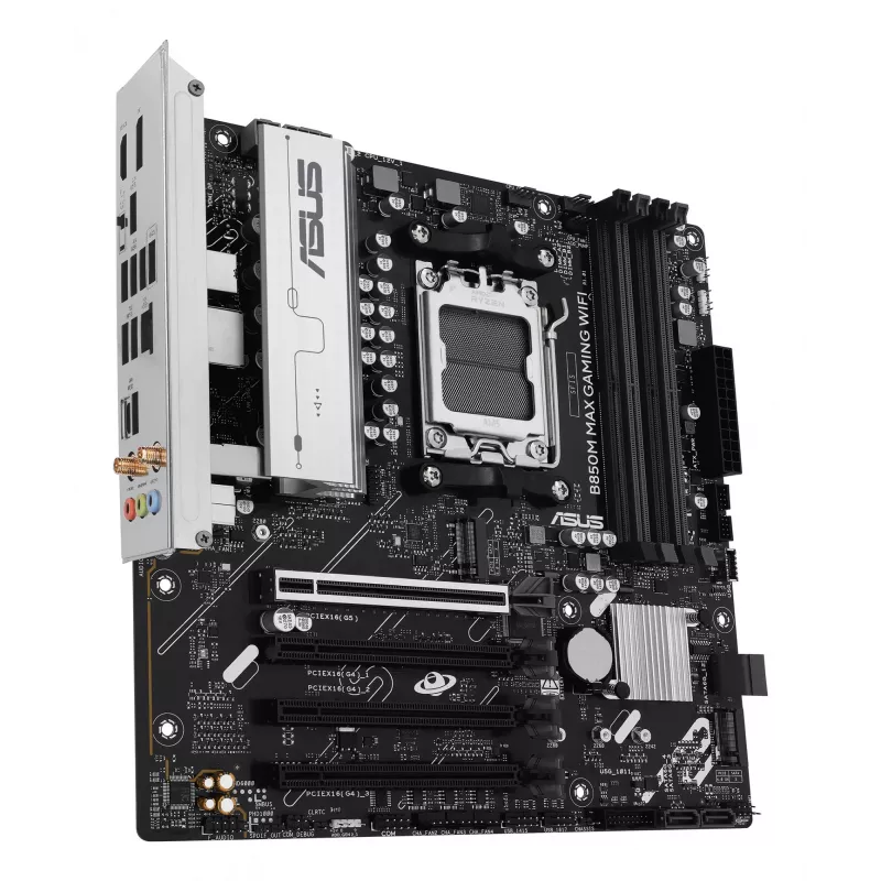 Scheda madre ASUS B850M MAX GAMING WIFI AMD B850 Socket AM5 micro ATX