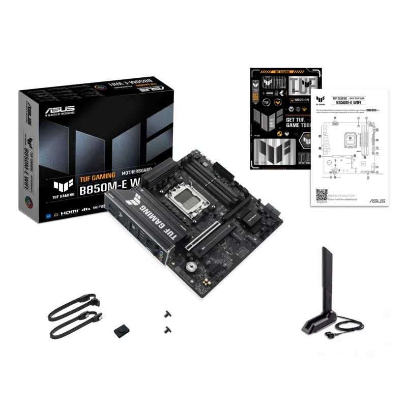 Scheda madre ASUS TUF GAMING B850M-E WIFI AMD B850 Socket AM5 micro ATX