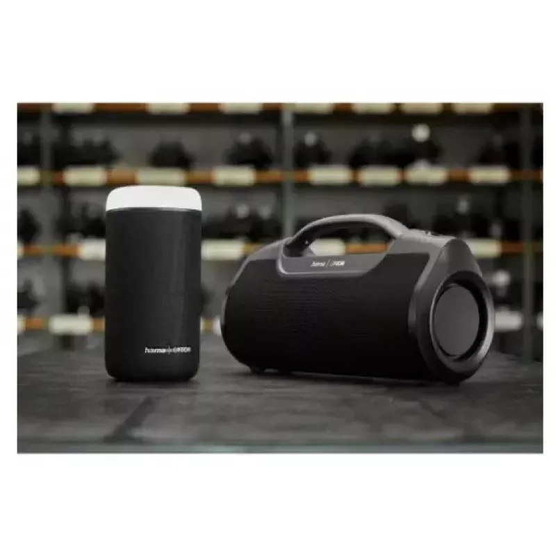 Altoparlante Bluetooth CANTON Glow Pro di HAMA, nero, jack 3,5 mm, effetti luminosi LED