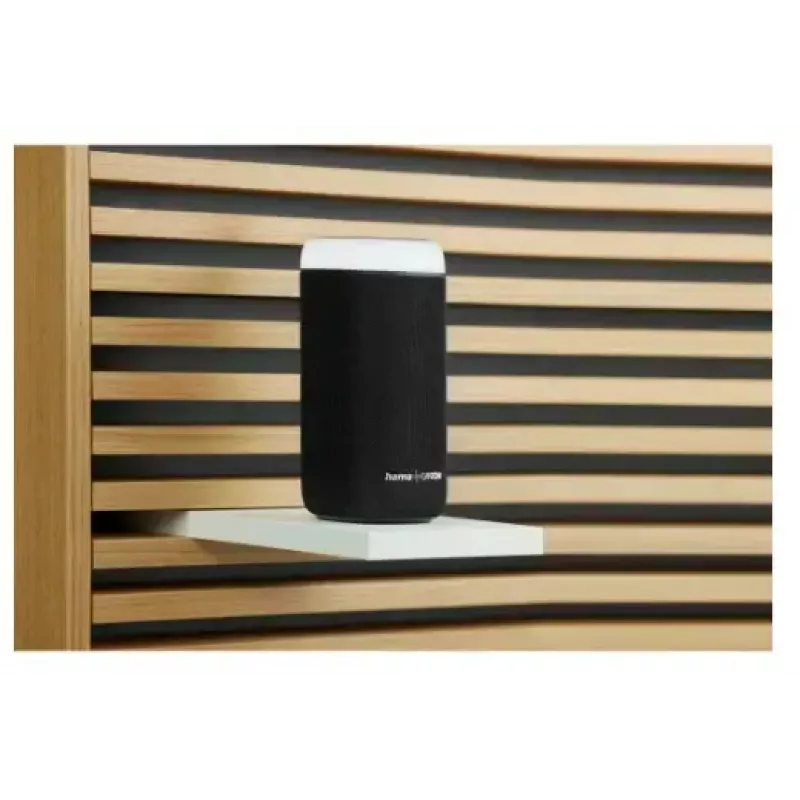 Altoparlante Bluetooth CANTON Glow Pro di HAMA, nero, jack 3,5 mm, effetti luminosi LED