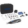 Utensile rotativo Dremel F0138240JF 130W velocità variabile per tagliare, levigare, lucidare
