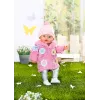 Set vestiti per bambole BABY born Set cappotto rosa 43 cm pieghevole