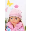 Set vestiti per bambole BABY born Set cappotto rosa 43 cm pieghevole