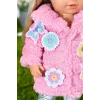 Set vestiti per bambole BABY born Set cappotto rosa 43 cm pieghevole