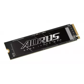 SSD M.2 NVMe GIGABYTE AORUS Gen5 14000 — 4 TB, PCIe 5.0, lettura 14100 MB/s, scrittura 12600 MB/s