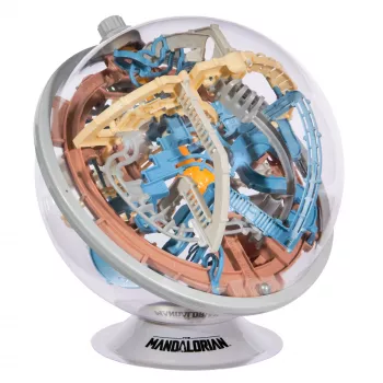 Gioco di abilità labirinto 3D Spin Master Perplexus Star Wars The Mandalorian – labirinto di movimento portatile