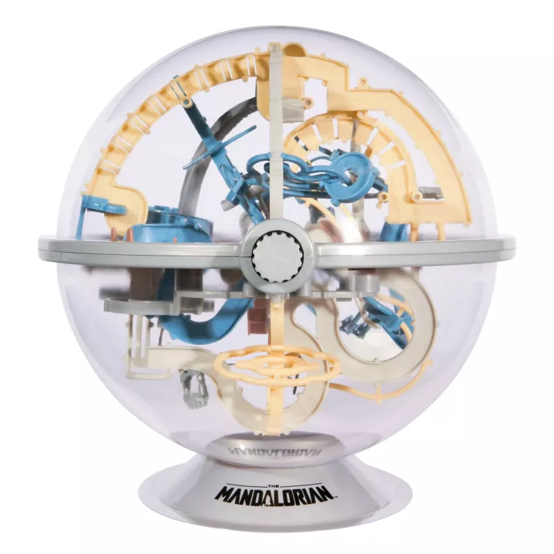 Gioco di abilità labirinto 3D Spin Master Perplexus Star Wars The Mandalorian – labirinto di movimento portatile