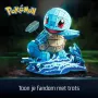 4D Build, Pokémon Squirtle kit di costruzione modello 3D, figura Pokémon, collezione Primo partner di Kanto, decorazione da scrivania, 180 pezzi, da 12 anni