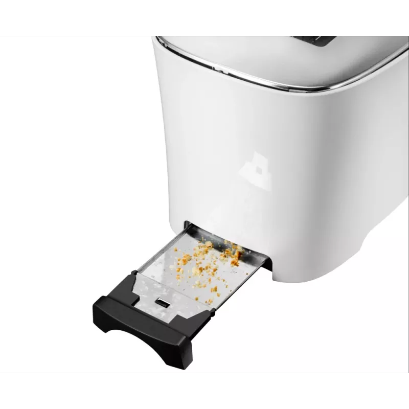 Tostapane Unold Design Dual 4 fette 1350 W nero bianco
