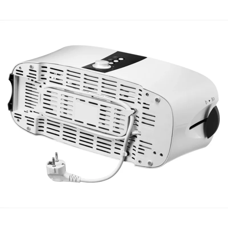 Tostapane Unold Design Dual 4 fette 1350 W nero bianco