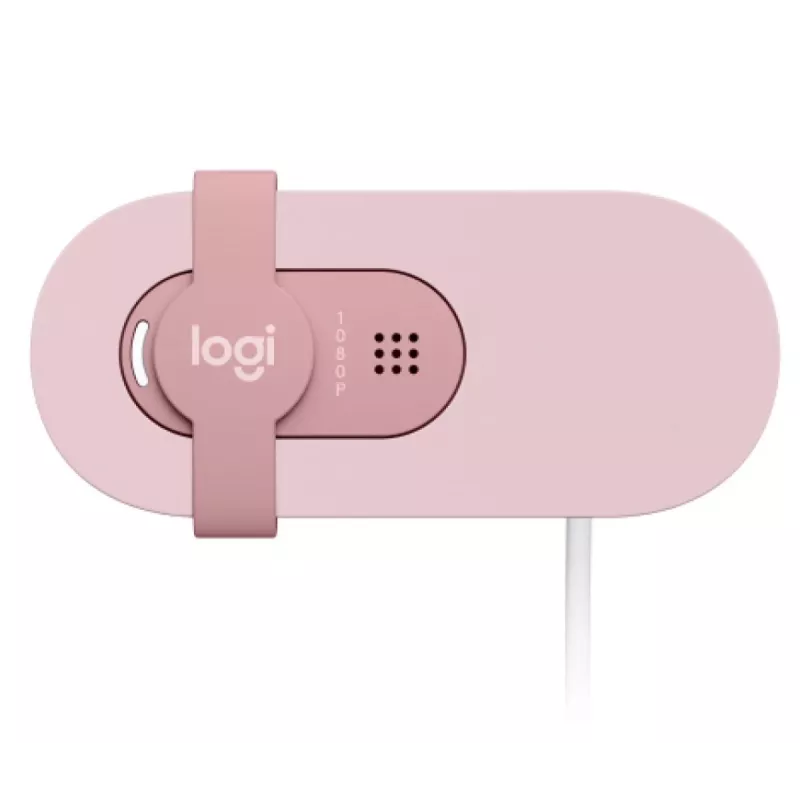 LOGITECH Brio 100 Webcam Full HD rosa